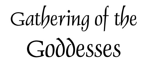 Gathering of the Goddesses-page title